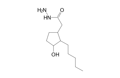 2-(3-Hydroxy-2-pentylcyclopentyl)acetohydrazide