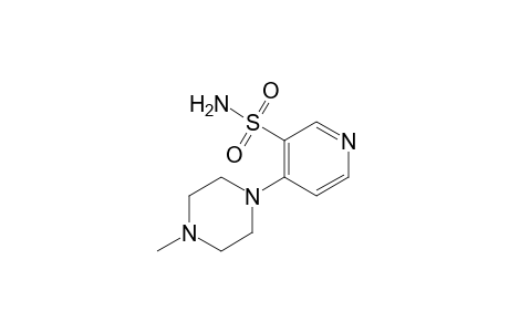 4-(4-methyl-1-piperazinyl)-3-pyridinesulfonamide