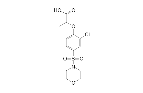 2-[2-CHLORO-4-(MORPHOLINOSULFONYL)PHENOXY]PROPIONIC ACID