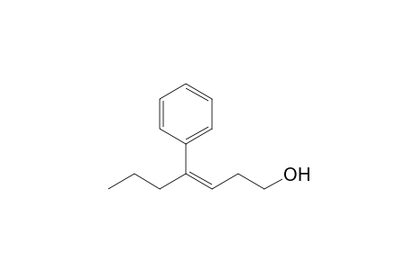 (Z)-4-(Phenyl)hept-3-en-1-ol