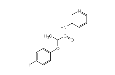 2-(p-iodophenoxy)-N-3-pyridylpropionamide