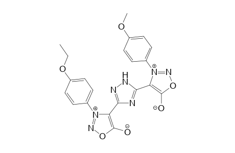 3-[3-(4-Ethoxyphenyl)sydnon-4-yl]-5-[3-(4-methoxyphenyl)sydnon-4-yl]-1H-[1,2,4]triazole