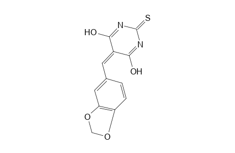 5-piperonylidene-2-thiobarbituric acid