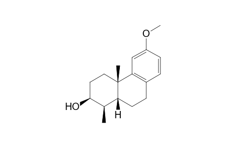 12-Methoxy-19-nor-5.beta.-podocarpa-8,11,13-trien-3.beta.-ol