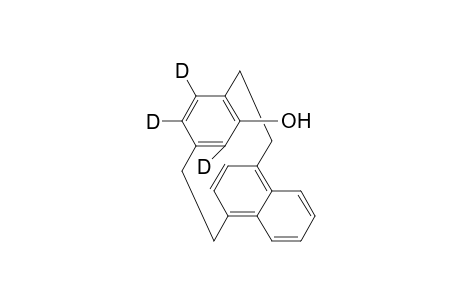 4-Hydroxy-5,7,8-trideuterio[2.2](1,4)naphthalenoparacyclophane