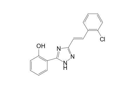 Phenol, 2-[5-[2-(2-chlorophenyl)vinyl]-2H-[1,2,4]triazol-3-yl]-