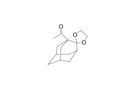 Adamantane, 1-acetyl-2,2-ethylenedioxy-