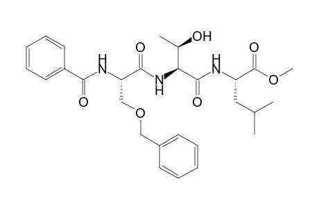 N-(O-Benzyl-N-benzoyl-L-seryl)-L-threonyl-L-leucine methyl ester