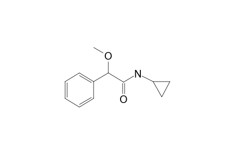 Acetamide, N-cyclopropyl-2-methoxy-2-phenyl-