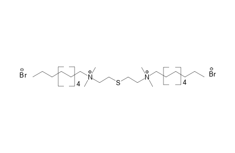 (thiodiethylene)bis[dimethyldodecylammonium]dibromide