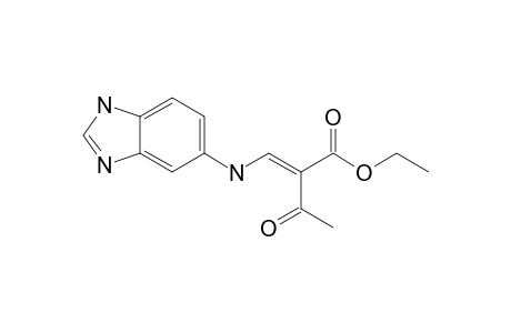 5-[(3'-Oxo-2'-{ethoxycarbonyl}but-1'-enyl)amino]-1H-(1,3)-benzodiazole