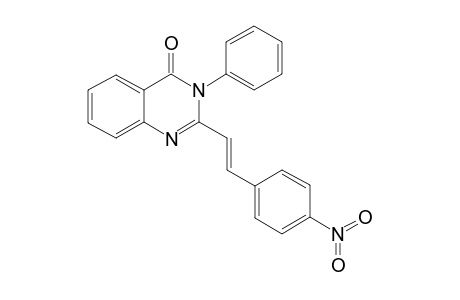 2-[(E)-2-(4-Nitro-phenyl)-vinyl]-3-phenyl-3H-quinazolin-4-one