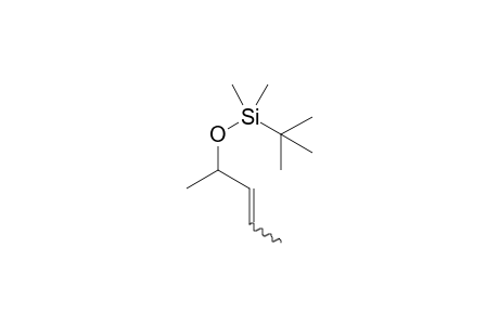 tert-Butyl dimethyl(pent-3-en-2-yloxy)silane