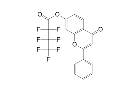 7-(Heptafluorobutyryl)oxyflavone