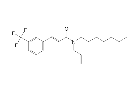 Trans-cinnamamide, 3-trifluoromethyl-N-allyl-N-heptyl-