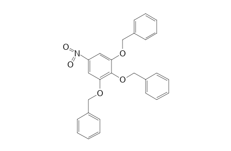 5-nitro-1,2,3-tris(benzyloxy)benzene