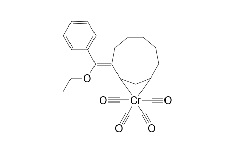 Tetracarbonyl[(1-4)-.eta.(2)-(.alpha.-ethoxybenzylidene-1,3-cyclononanediyl] chromium (0)