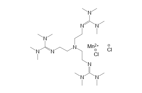 Chloro{1,1,1-tris[N2 -(1,1,3,3-tetramethylguanidino)ethyl]amine} manganese(II) Chloride