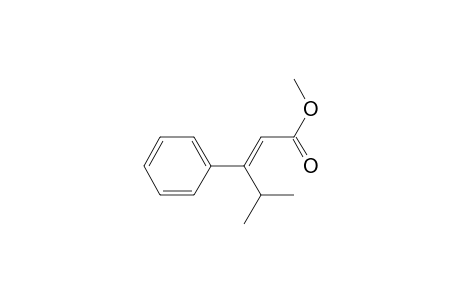 Methyl 3-phenyl-4-methyl-2-pentenoate