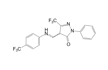 1-PHENYL-3-(TRIFLUOROMETHYL)-4-[(alpha,alpha,alpha-TRIFLUORO-p-TOLUIDINO)METHYLENE]-2-PYRAZOLIN-5-ONE