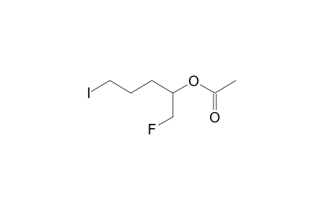 1-FLUORO-5-IODOPENTAN-2-YL-ACETATE