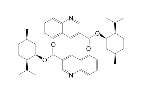 Di-(-)-Menthyl (R)-4,4'-Biquinoline-3,3'-dicarboxylate