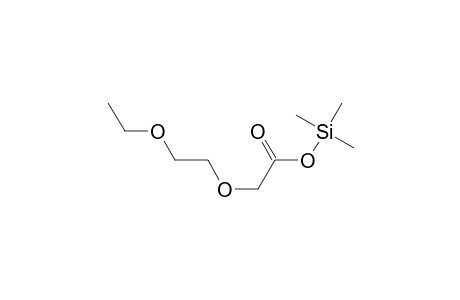 (2-Ethoxyethoxy)acetic acid tms