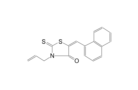 (5E)-3-allyl-5-(1-naphthylmethylene)-2-thioxo-1,3-thiazolidin-4-one
