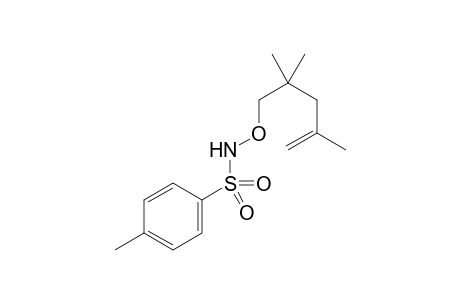 4-Methyl-N-[(2,2,4-trimethylpent-4-en-1-yl)oxy]benzenesulfonamide