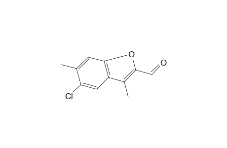 5-chloro-3,6-dimethyl-2-benzofurancarboxaldehyde