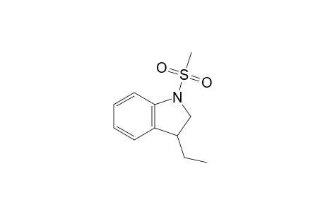 3-Ethyl-1-mesyl-indoline