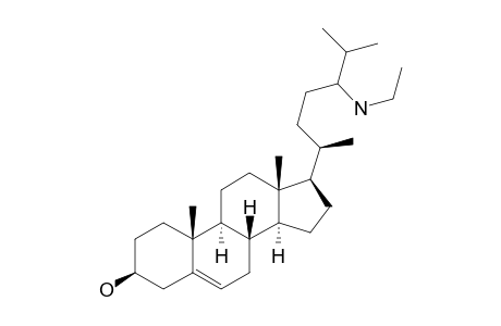 Cholest-5-en-3-ol, 24-(ethylamino)-, (3.beta.)-