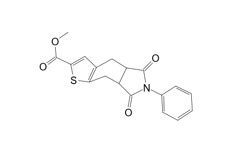 Methyl 6-phenyl-4,4a,5,7,7a,8-hexahydrothieno[2,3-e]isoindole-5,7-dione-2-carboxylate