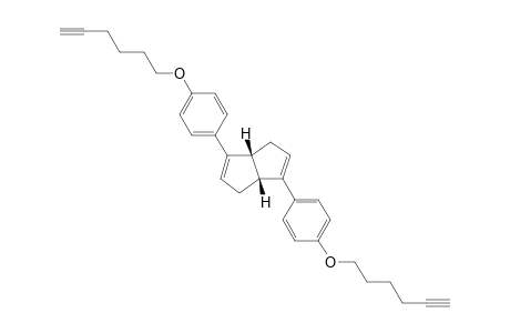 (3aR,6aR)-3,6-Bis(4-(hex-5-yn-1-yloxy)phenyl)-1,3a,4,6a-tetrahydropentalene