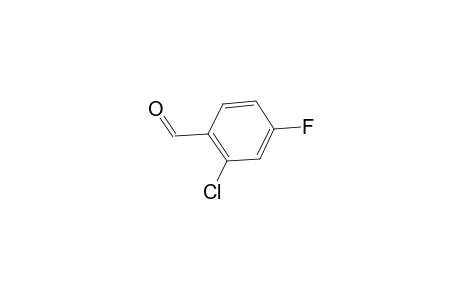 2-Chloro-4-fluorobenzaldehyde