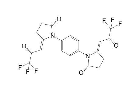 1,1'-(1,4-PHENYLENE)-BIS-[5-(3,3,3-TRIFLUORO-2-OXO-PROPYLIDENE)-2-PYRROLIDIN-2-ONE]
