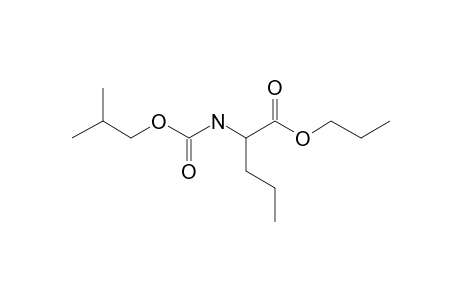 L-Norvaline, N-isobutoxycarbonyl-, propyl ester