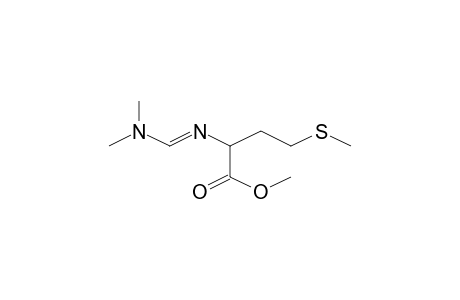 Methyl 2-([(E)-(dimethylamino)methylidene]amino)-4-(methylsulfanyl)butanoate