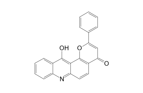 12-hydroxy-2-phenyl-4H-pyrano[2,3-a]acridin-4-one