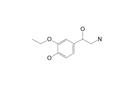 Benzeneethanamine 3-benzyloxy-.alpha.,4-dihydroxy-