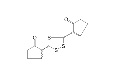 2,2'-(1,2,4-TRITHIOLANE-3,5-DIYLIDENE)DICYCLOPENTANONE