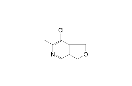 7-chloro-1,3-dihydro-6-methylfuro[3,4-c]pyridine