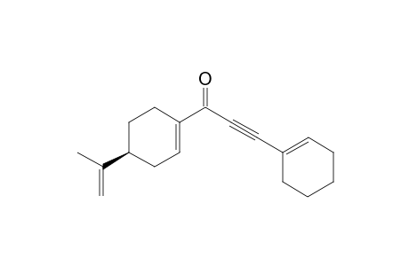 (S)-3-(Cyclohex-1-en-1-yl)-1-(4-(prop-1-en-2-yl)cyclohex-1-en-1-yl)prop-2-yn-1-one