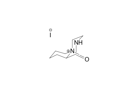 CIS-2-AZAQUINOLIZID-1-ONE METHIODIDE