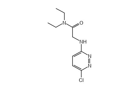 2-[(6-chloro-3-pyridazinyl)amino]-N,N-diethylacetamide