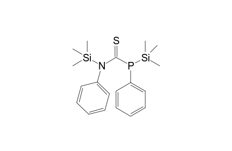 Phenyl[(N-phenyl,N-trimethylsilyl)thiocarbamoyl]trimethylsilylphosphane