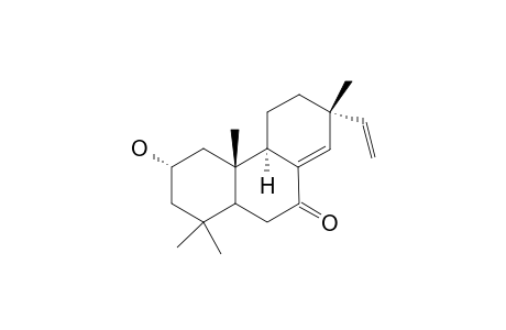 Isopimara-8(14),15-diene-2.alpha.,18-diol