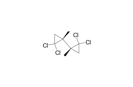 1,1'-Bicyclopropyl, 2,2,2',2'-tetrachloro-1,1'-dimethyl-, (R*,R*)-(.+-.)-