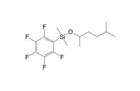 5-Methylhexan-2-ol, dimethylpentafluorophenylsilyl ether