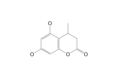 4-METHYL-5,7-DIHYDROXY-3,4-DIHYDROCOUMARIN